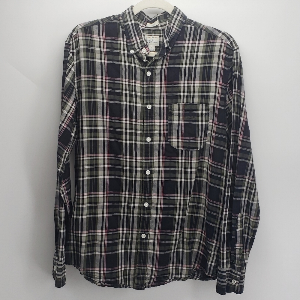 J. Crew | Plaid Casual Button Down Shirt